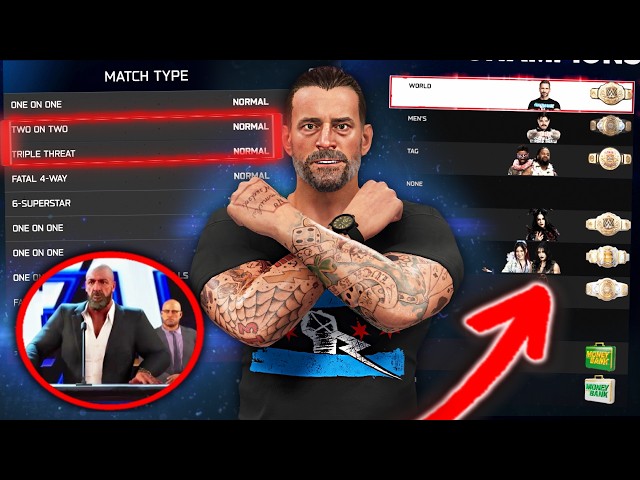 WWE 2K26 Updated Universe Mode Set Up Guide!