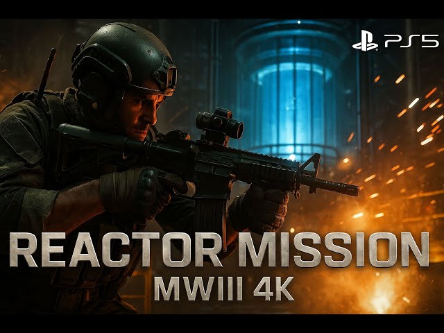 MWIII Reactor Mission – Full Gameplay & All Weapons (4K ULTRA HDR)
