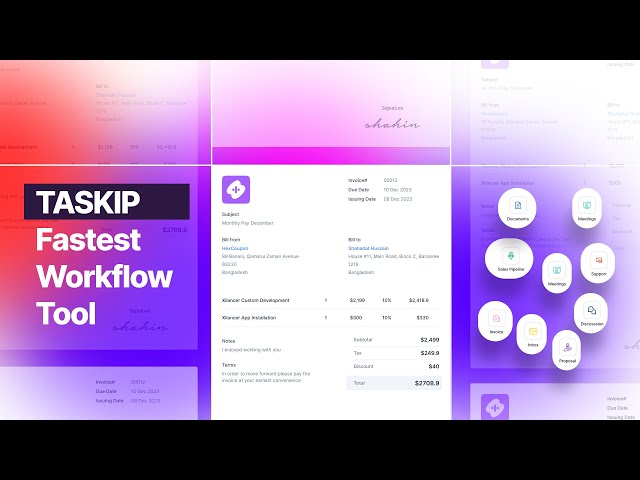 Saas Animated Explainer Video | 3D Animation | 2D Animation | TASKIP