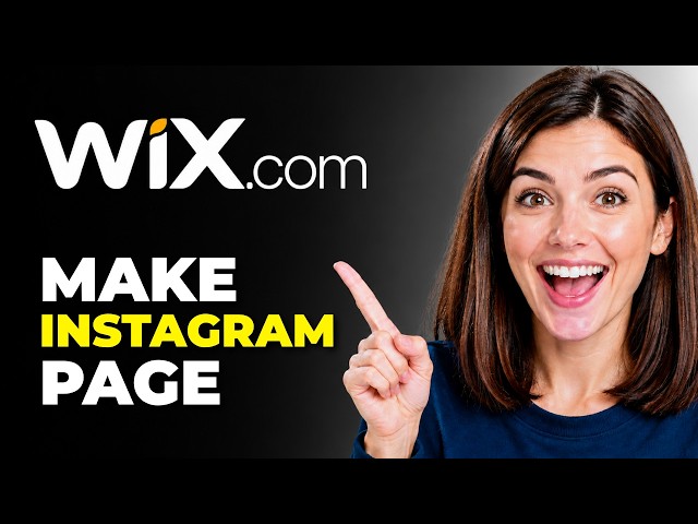 How To Make An Instagram Landing Page With Wix