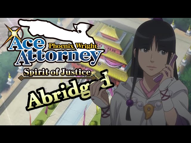 Ace Attorney Anime Abridged Episode 2 - Spirit of Apollo Justice - Phoenix Wright Parody Dub