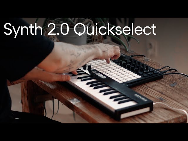 Polyend Synth / Quickselect Feature