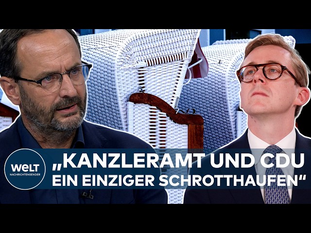 AMTHORS STRANDKORB-POSSE: Inside CDU ‒ ZDF stellt Staatsminister ein mediales Bein