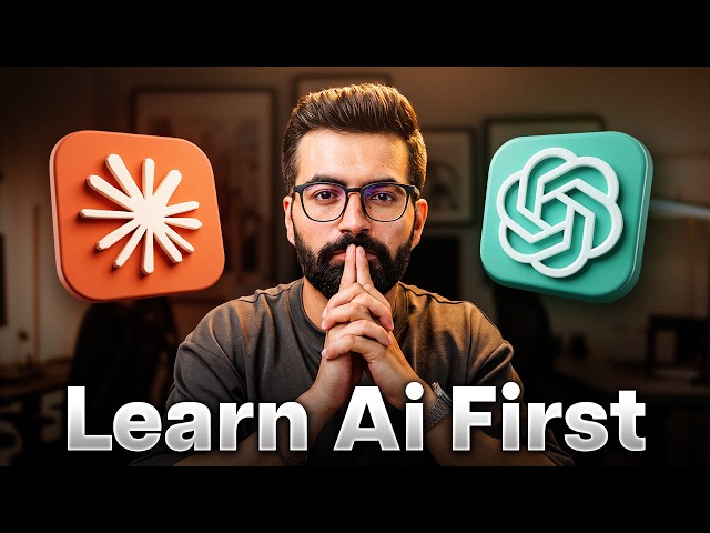 If I Had To Start From Zero in 2026, I'd Learn AI First