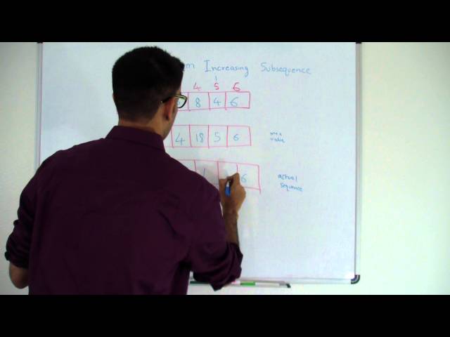 Maximum Sum Increasing Subsequence Dynamic Programming
