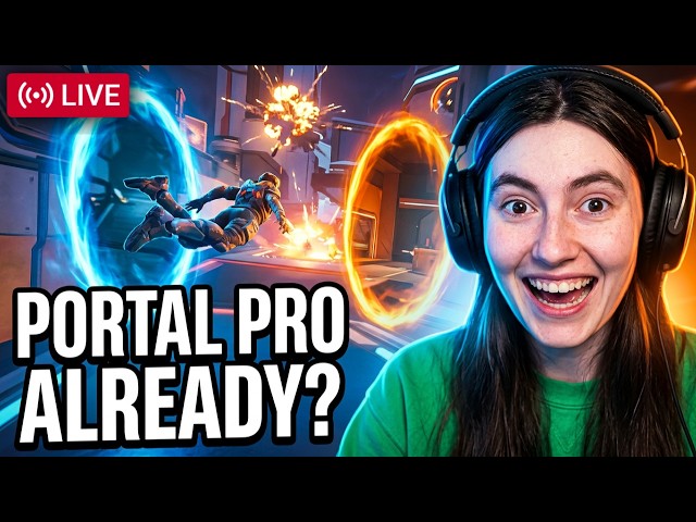 I'm Learning Splitgate Arena Reload — Triple Kills, Portal Tech & Ranked Grind