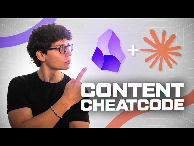Claude + Obsidian is a cheat code for making content