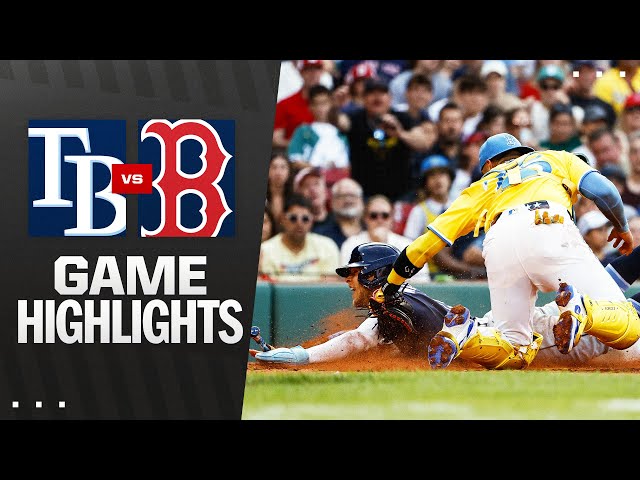 Rays vs. Red Sox Game Highlights (7/12/25) | MLB Highlights