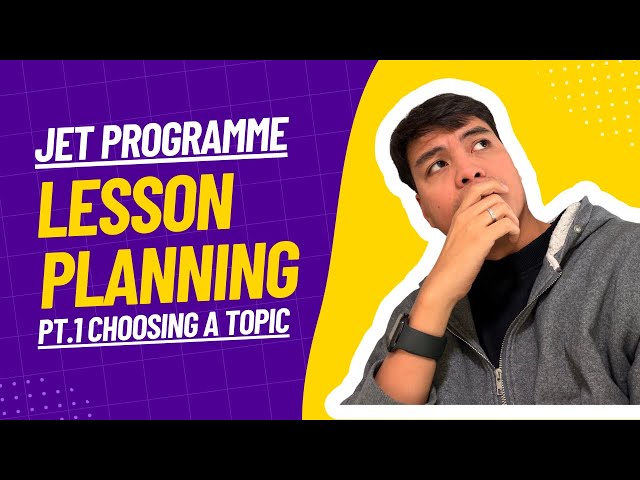 Best Demo Lesson Topics for JET Programme