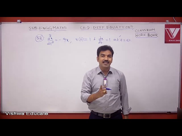 GATE 2026 | Engineering Mathematics | Classroom Workbook 6 | Prof. Venkat Krishna