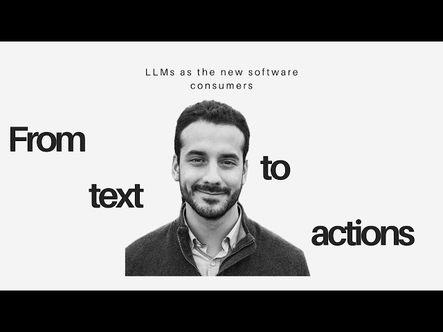PyMeetup 2024/09 From text to actions: LLMs as the new software consumers by Pol Alvarez Vecino