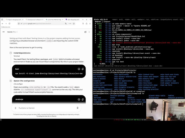 The Odin Project: Full Stack JavaScript | 50/10 Pomodoro | Day 96