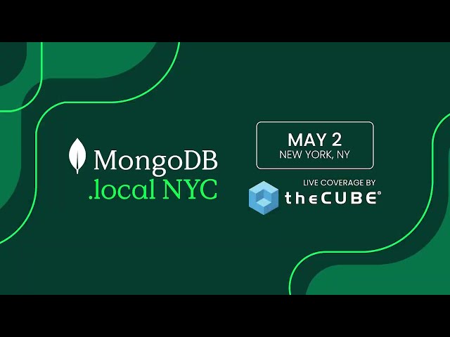 theCUBE live analysis at MongoDB.local NYC | Official Trailer