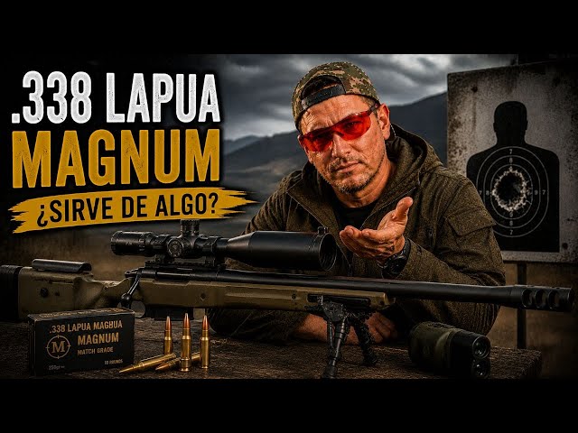 ¿Sirve la .338 Lapua Magnum? La verdad sobre alcance, potencia y uso real