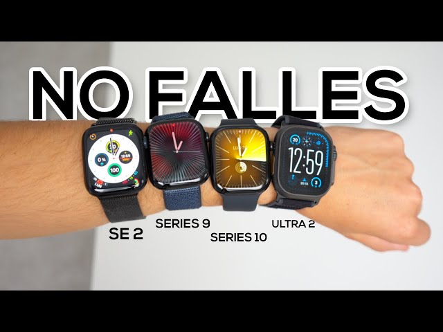 ¿Que Apple Watch comprar en 2025? No te equivoques... 🆚
