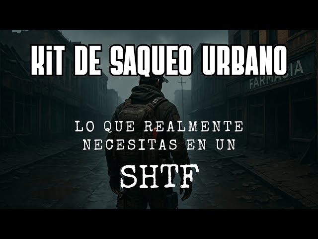 Urban Looting Kit During SHTF | Urban Survival | Prepper and Survival