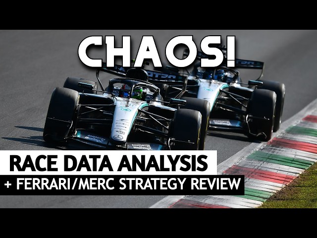 Italian GP Pace & Strategy Analysis + Leclerc Crash DATA