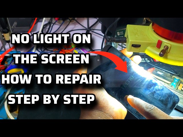 Android Phone Backlight Troubleshooting And Repair, No Light On Phone Screen Solution.