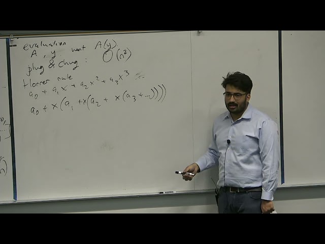 CS3510 L02B Fast Fourier Transform
