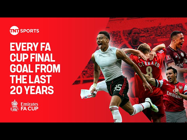 Every Goal From The Last 20 FA Cup Finals 🏆