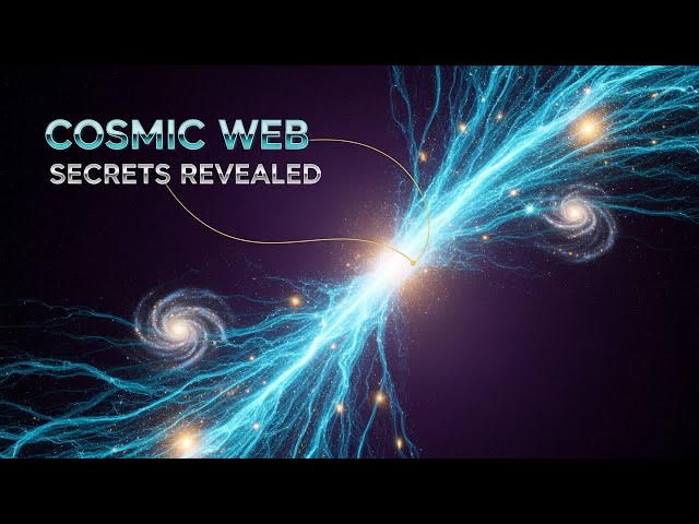 How the COSMIC WEB Dictates Where Every Galaxy Is Born