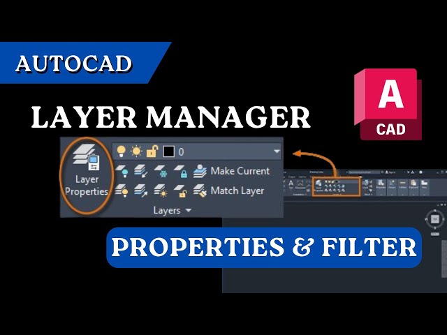 AutoCAD How to Filter Layer Manager Full Tutorial