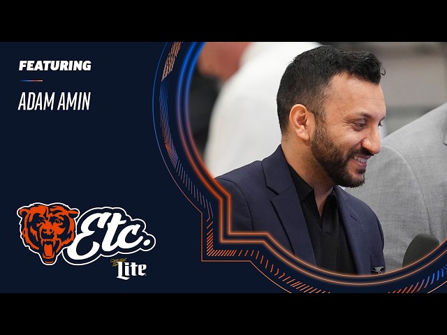 Adam Amin talks Bears' schedule, 2026 expectations | Bears, etc. Podcast