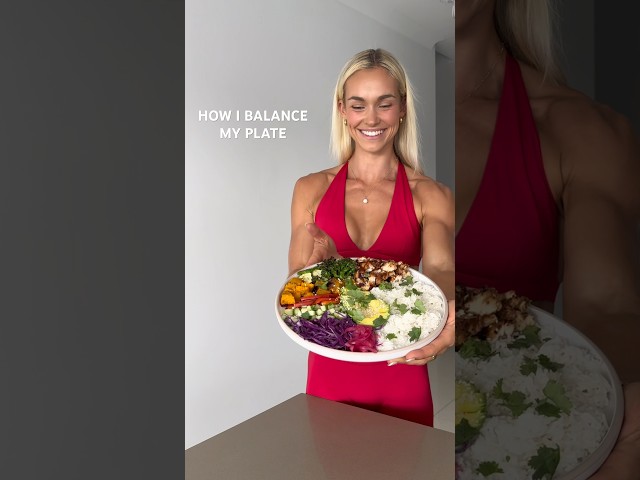Nutrition can seem overwhelming sometimes so here is a simple way to structure your meals 🥗🍓