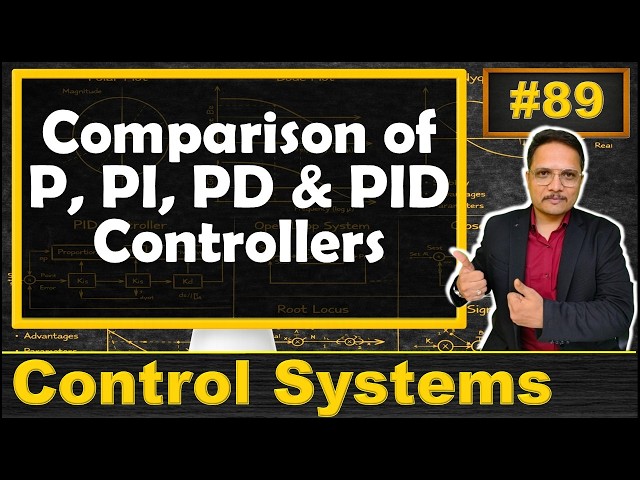 Comparison of P PI PD and PID Controllers: A Comparative Analysis in Control System Engineering
