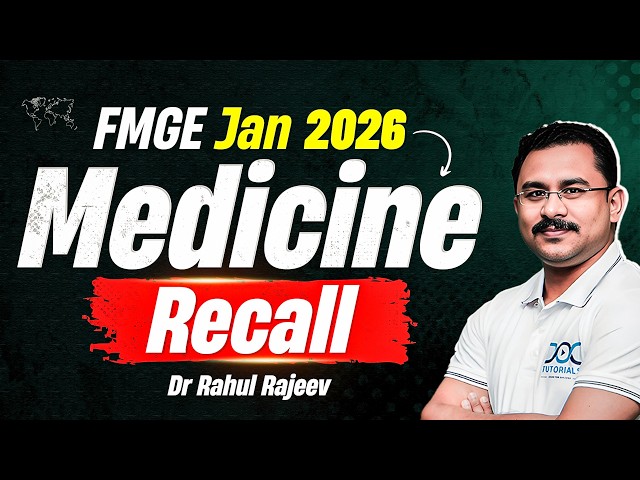 FMGE Medicine Recall | FMGE Medicine PYQs | FMGE Medicine Recall Questions | FMGE Medicine Questions