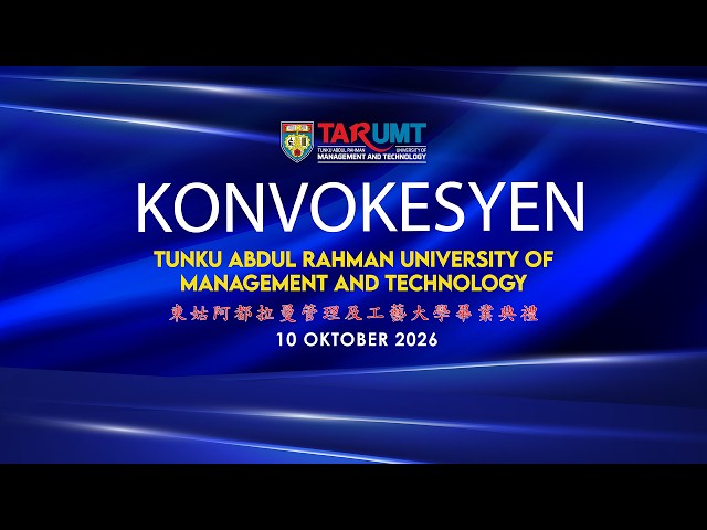 [LIVE] TAR UMT Convocation (Pahang Branch) 10 October 2026