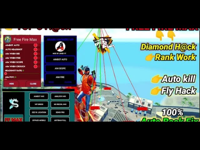 Free Fire Max Hack   Free Fire Hack   ff Hack Mod Menu download   ff hack   ff max hack   panel hake