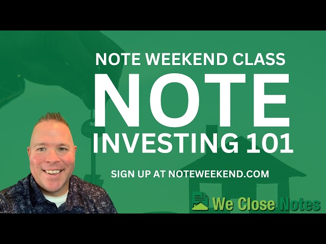 How to Get Started Investing in Notes in 2026