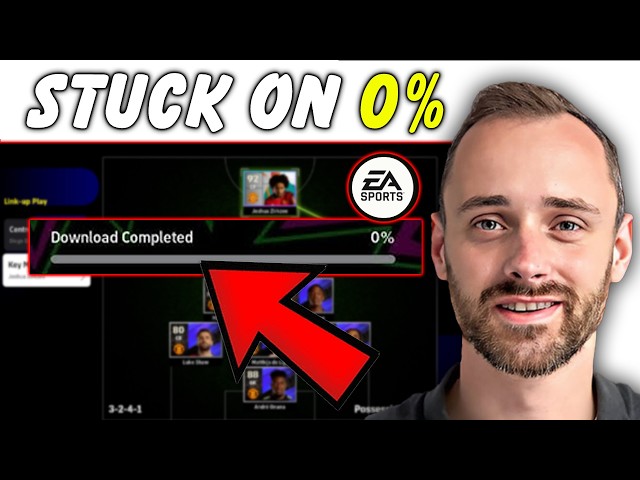 Download Stuck at 0%? Fix eFootball 2026 Loading Screen Issue