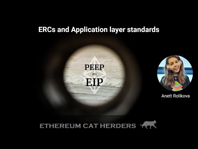 PEEPanEIP #33: ERC and application layer standards with Anett Rolikova