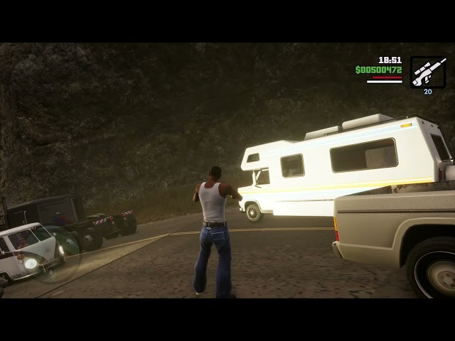 GTA SA  - yet another glitch (1.03 patch)