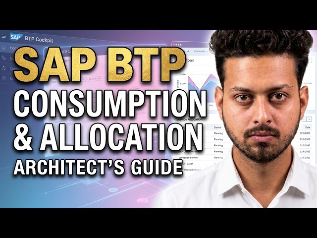Consumption Models and Resource Allocation | SAP BTP Solution Architect | ZaranTech