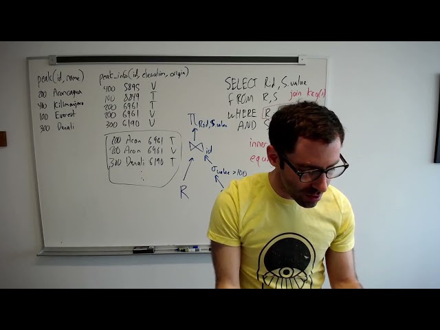 CS 334 Query Processing: Joins