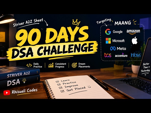 90 Day DSA Challenge in Tamil | Striver A2Z Sheet | For Beginners