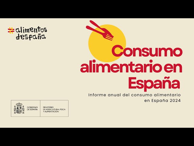 Presentación del Informe Consumo Alimentario en España 2024