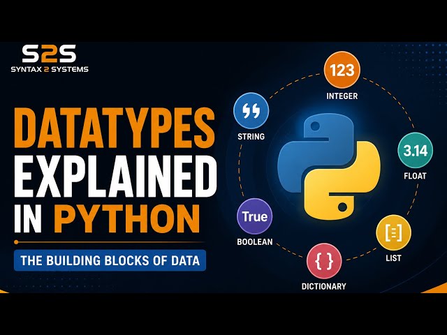 Topic #3 | Data Types in Python Explained Practically