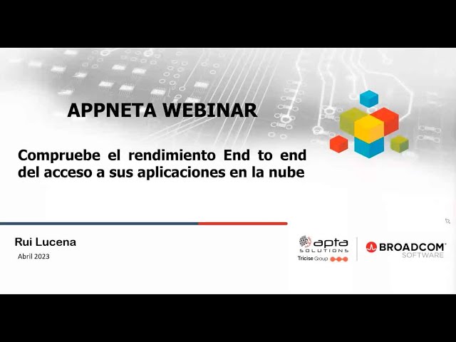 Video: Compruebe el rendimiento End to end del acceso a sus aplicaciones en la nube con AppNeta