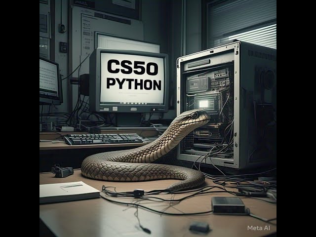 CS50's Introduction to Programming with Python