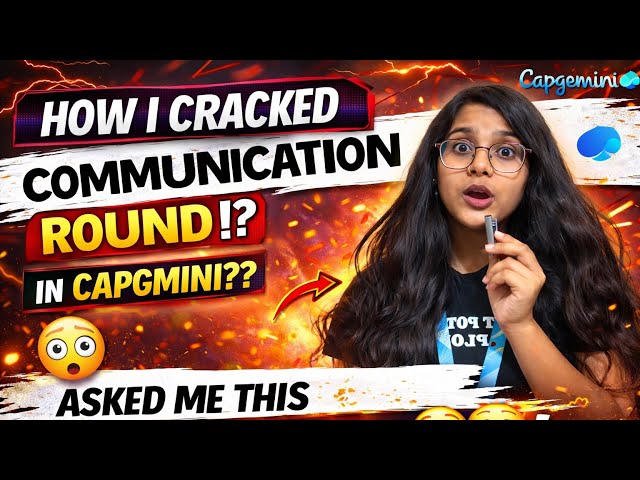 Capgemini Communication Round 😳✅ Real Questions + My Experience