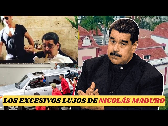 The LUXURIES and FORTUNE in the life of NICOLÁS MADURO! (PRESIDENT of VENEZUELA) trips, cars, money