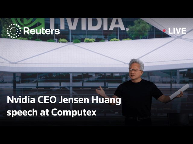 LIVE: Nvidia CEO Jensen Huang speaks at Computex