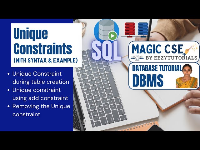 4.4 Unique Constraint in SQL
