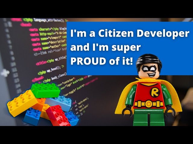 How to become a citizen developer