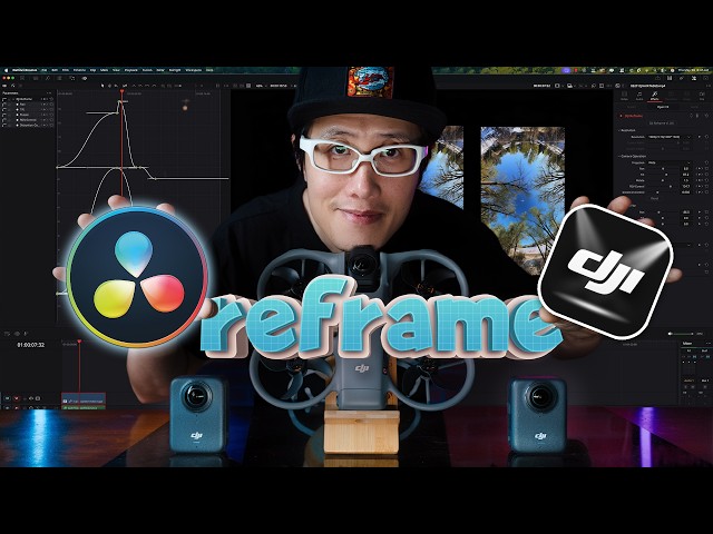 DJI Reframe in DaVinci Resolve: Pro 8K Workflow for OSMO 360 & Avata 360