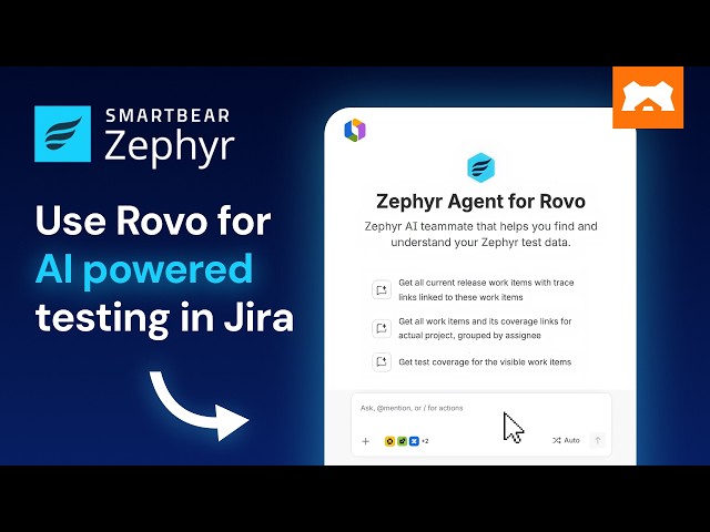 How to use Rovo for AI-powered testing in Jira | SmartBear Zephyr Agent for Rovo